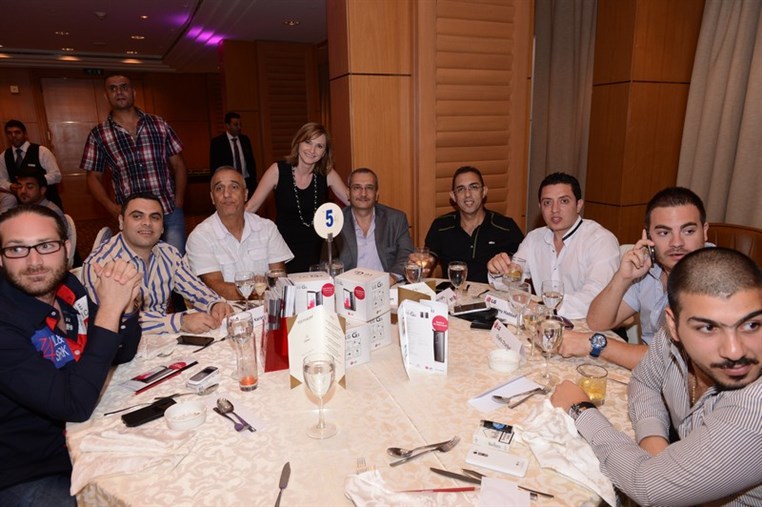 LG Electronics unveils for the first time its G3 phone in Lebanon